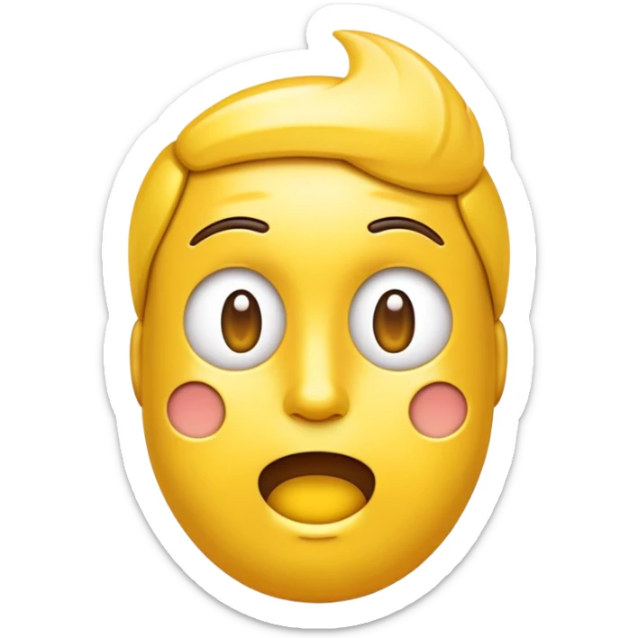 Sarcastic pat on the back emoji for colleague who are lazy to do their jobs  sticker