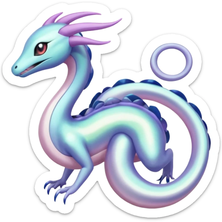 Meloetta-Goodra-Cresselia-Salandit-Palkia-Pokémon-Fakémon-fusion-creature sticker