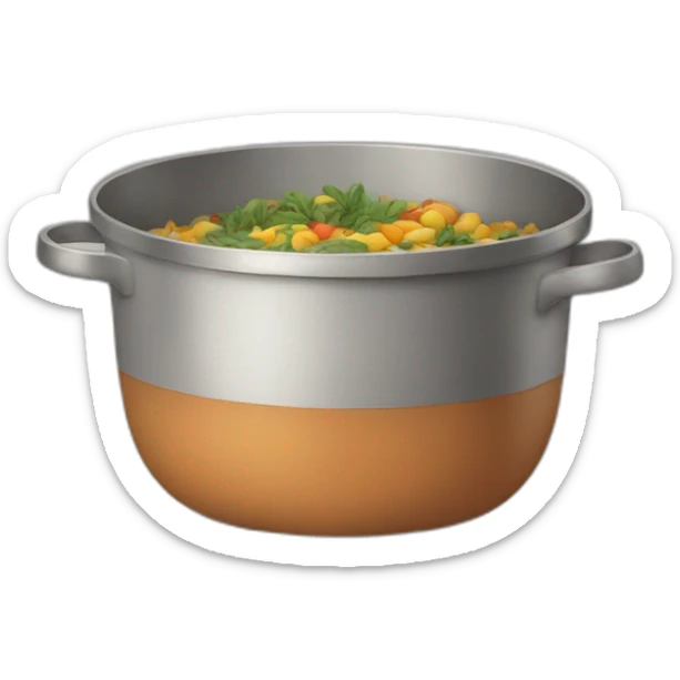 Pot of Food sticker