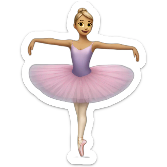Ballet sticker