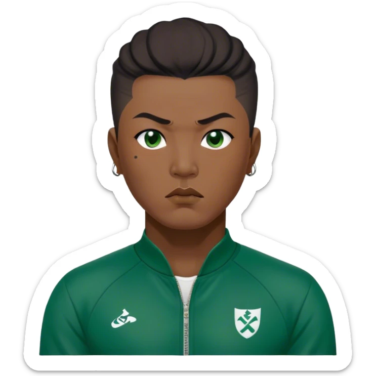 Jang Deok-su , Age: Late 50s
Appearance: A fierce man with tattoos, A large, have a tattoo on his neck.
Outfit: Green player tracksuit sticker