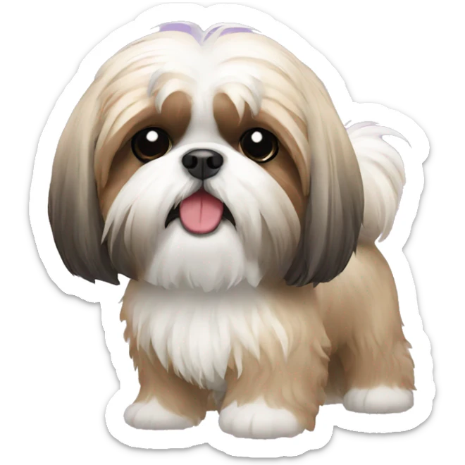 Shih tzu sticker