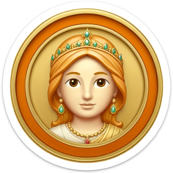 Una miniatura fotorrealista de una moneda de oro antigua o un billete de dólar plegado con un toque muy sutil y elegante de manteca de Karité derretida sobre ella. La luz dorada debe ser dominante. Colores: dorado, crema y terracota. Estilo: lujo financiero y orgánica. Enfoque suave. sticker