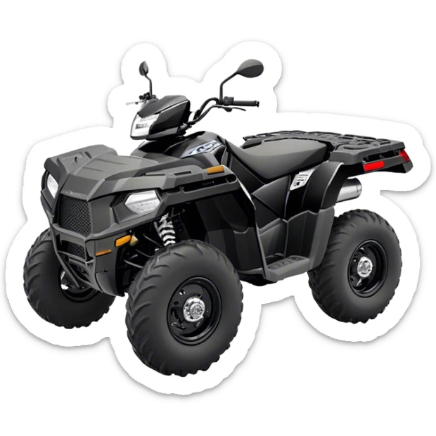 ATV - Polaris Sportsman 570 (Model Year: 2022) (Iconic colour: Black) sticker