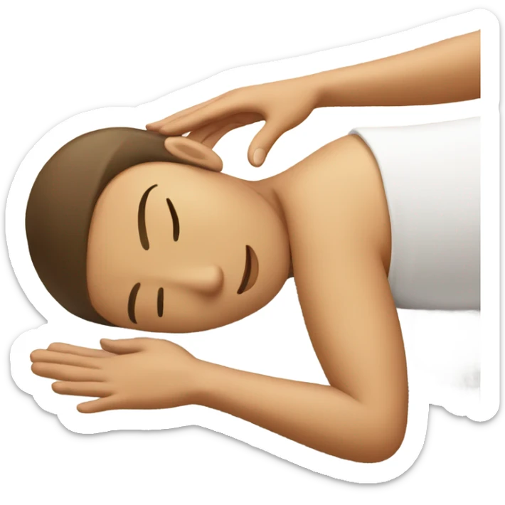 massage sticker