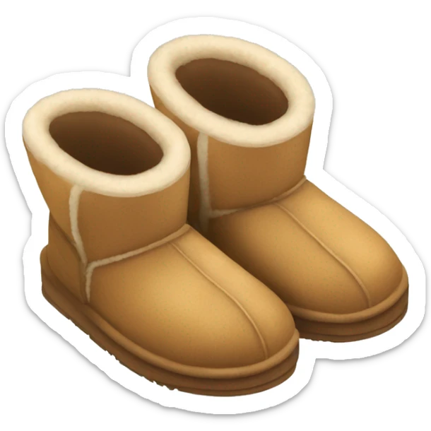 UGG slippers  sticker