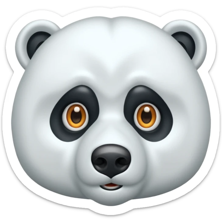 Puedes hacer un oso polar el cual este con un ojo abierto y el otro ojo cerrado por favor  sticker