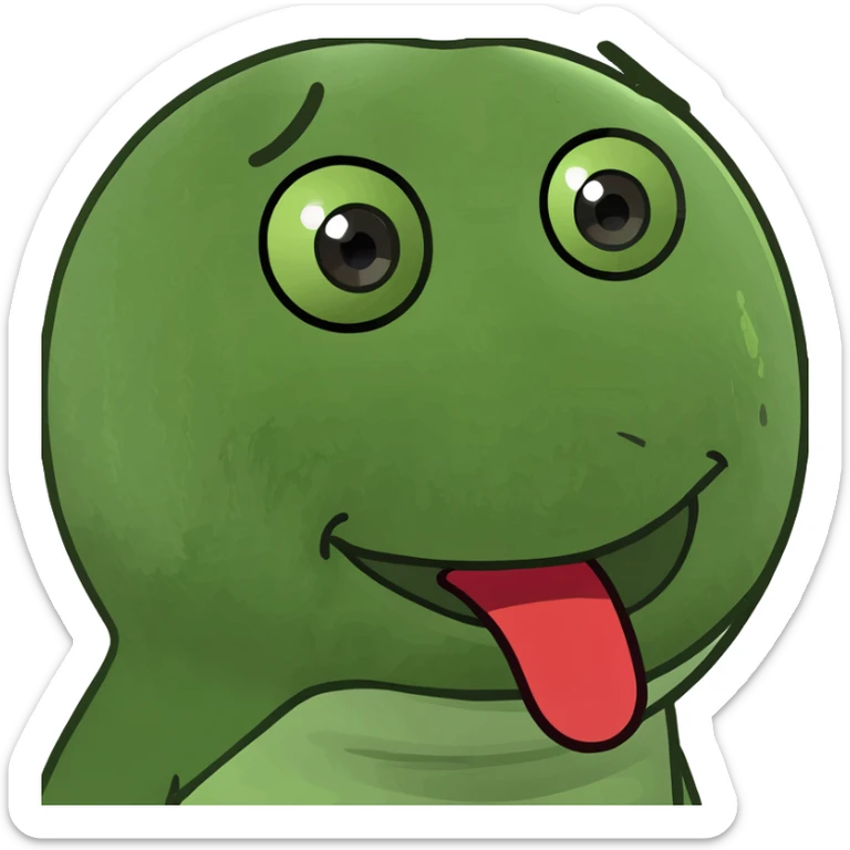 TikTok certification meme emoji, playful and humorous, inspired by popular TikTok memes sticker