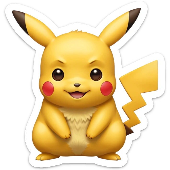 Pikachu sticker