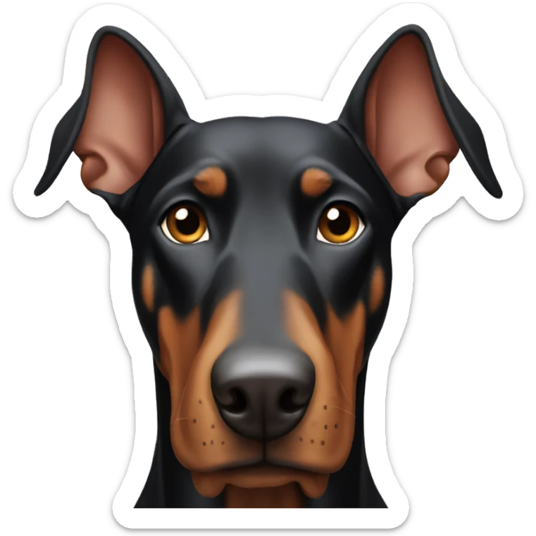 Doberman  sticker