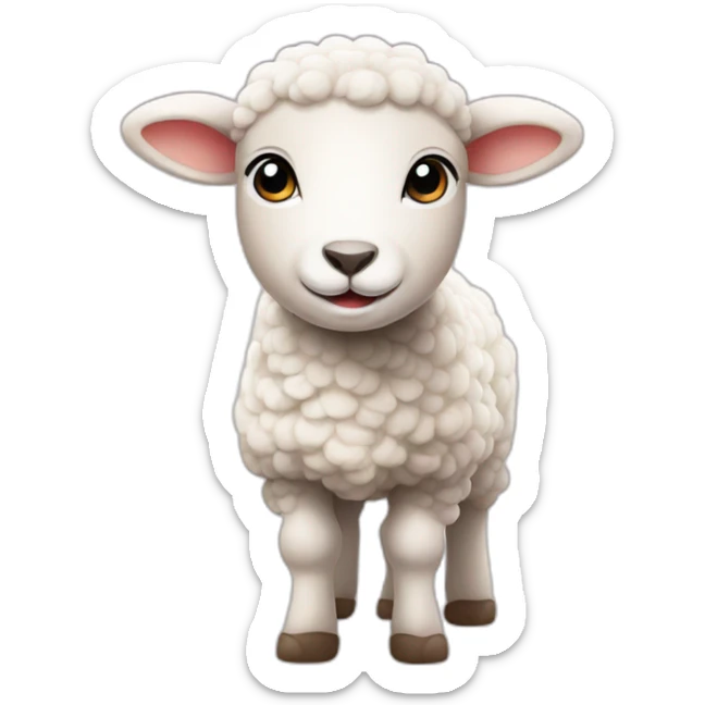 lamb sticker