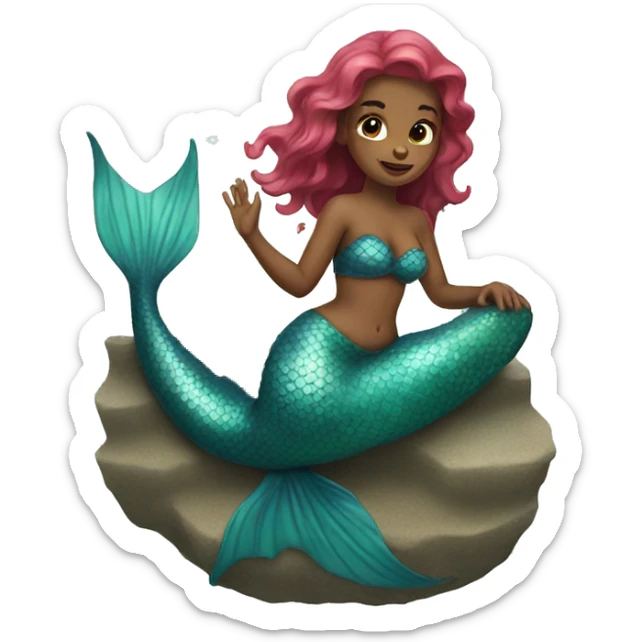 mermaid  sticker
