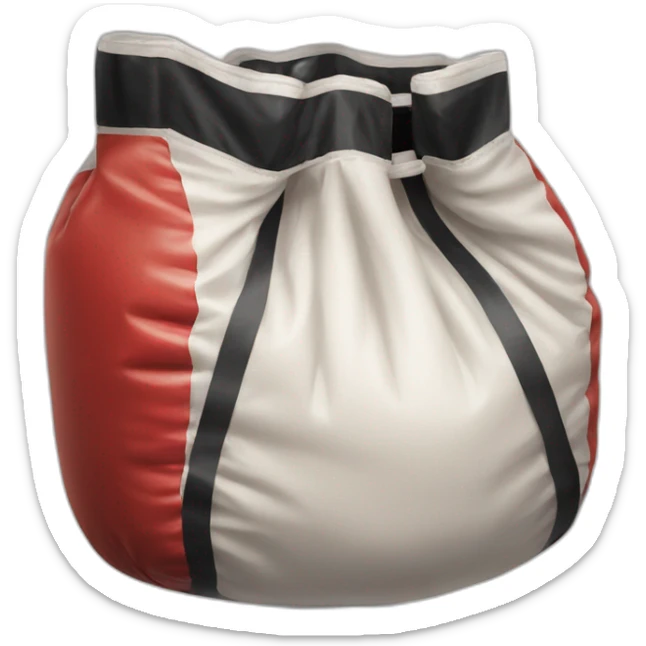 boxing bag sticker