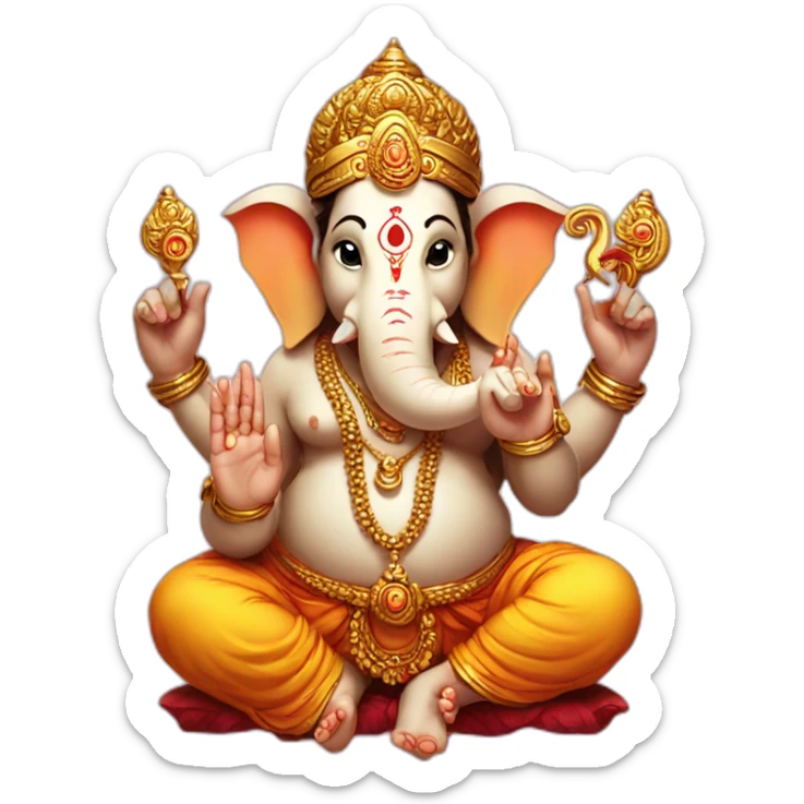 ganesha sticker