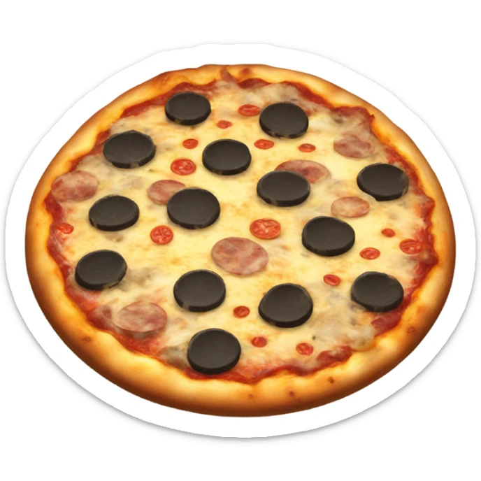 Shit pizza sticker