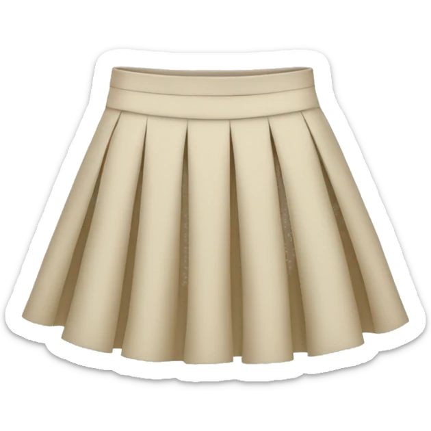 skirt sticker