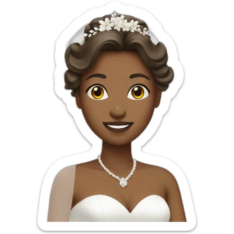 Bride sticker