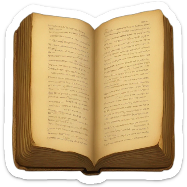 antique book sticker