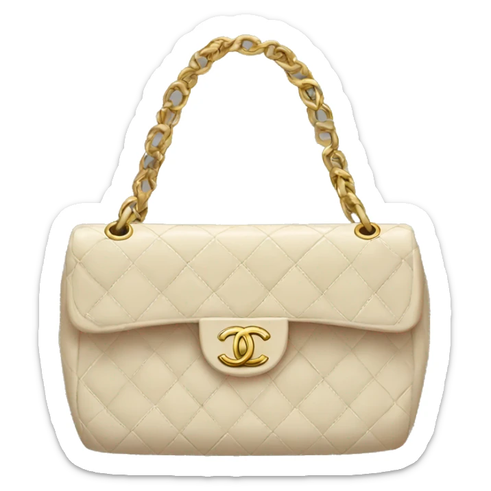chanel bag sticker