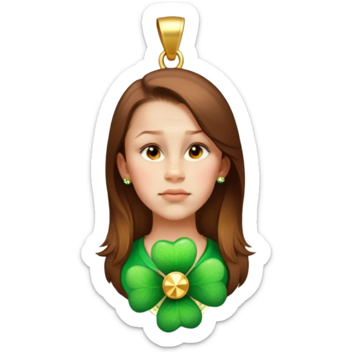 Clover Charm sticker