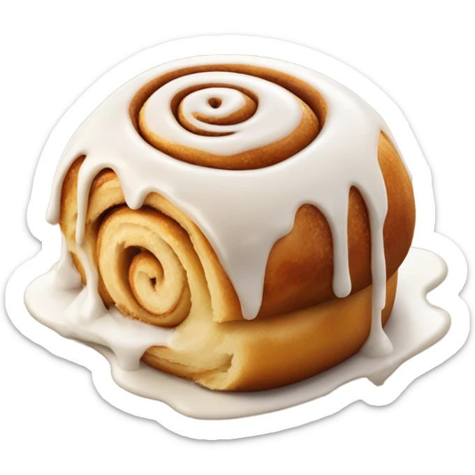 Cinnamon roll sticker