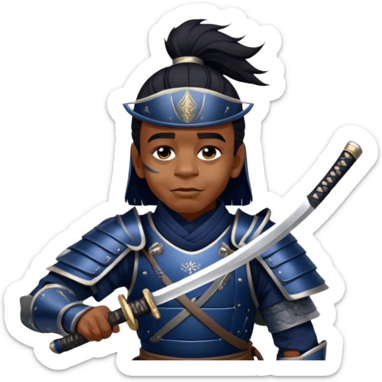 Warrior Samurai sticker