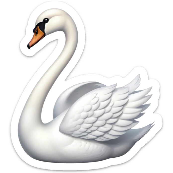 swan sticker