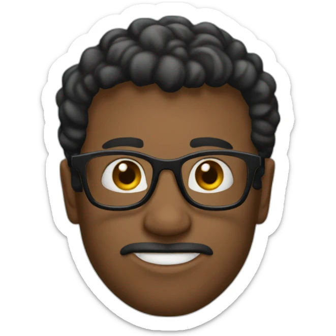 tommsmoro-with-glasses sticker