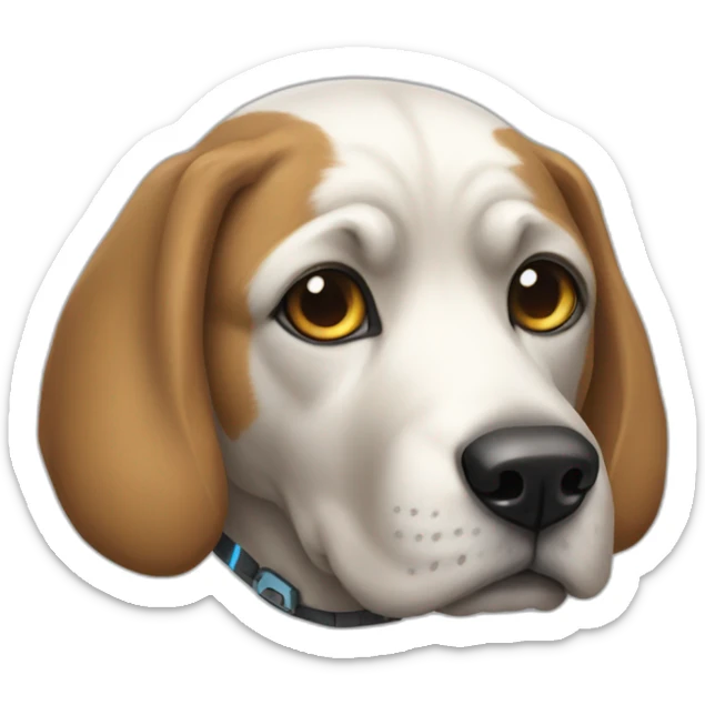cyber-dog sticker