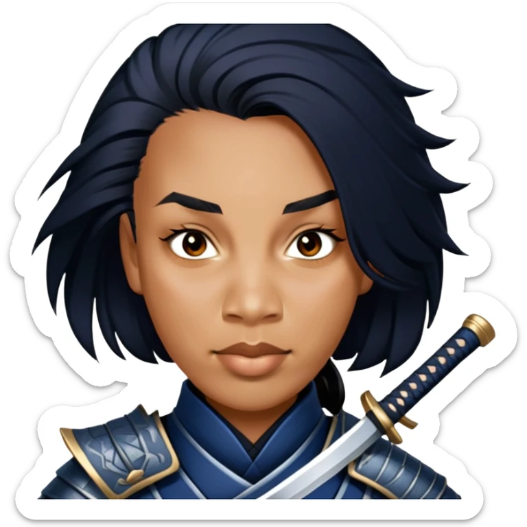 Warrior Samurai sticker