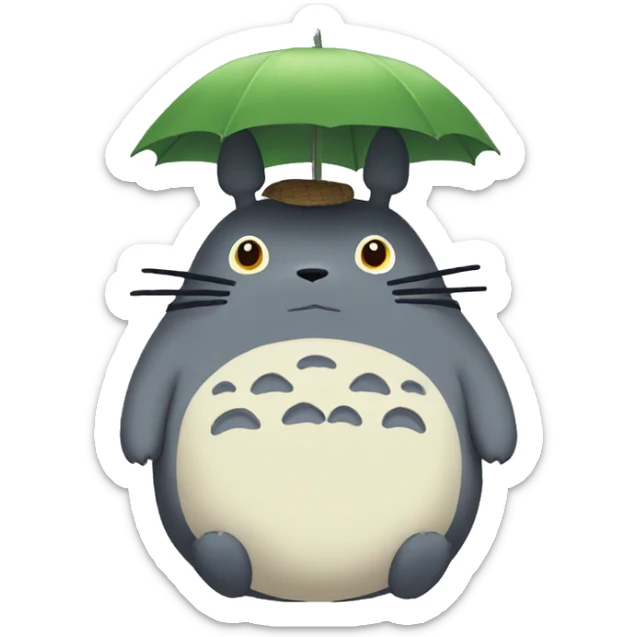 Totoro sticker