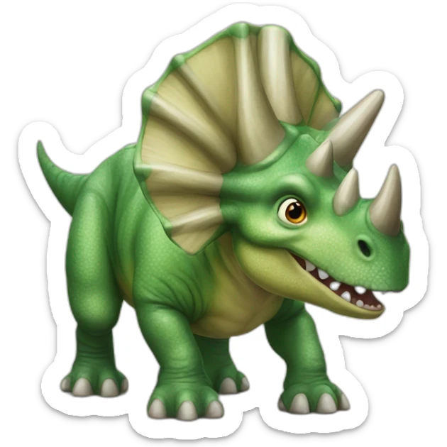 Triceratops  sticker