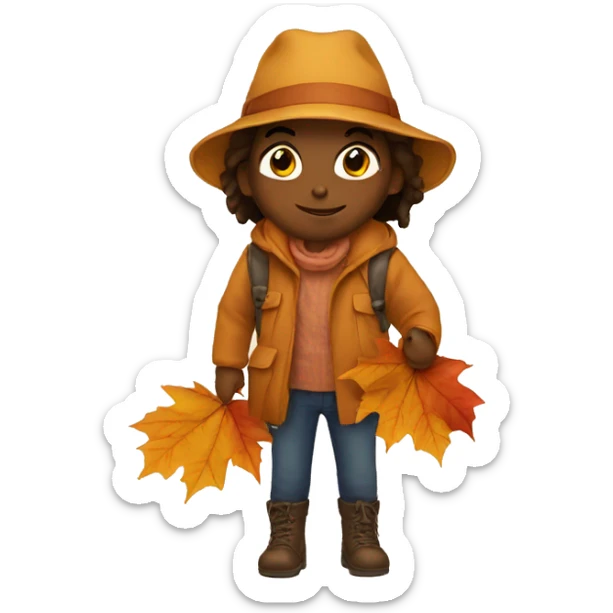 autumn sticker