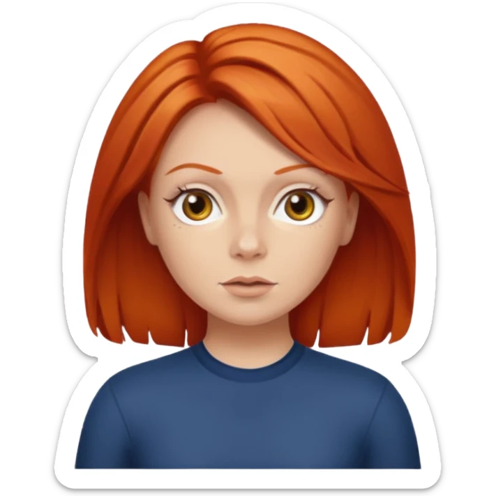 Ginger Spice sticker
