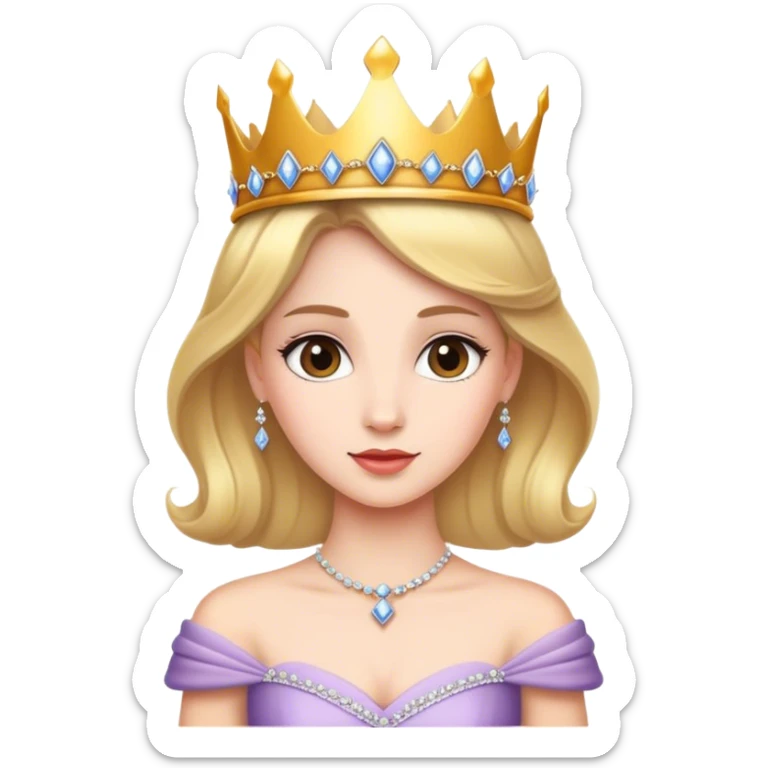 Princess sticker