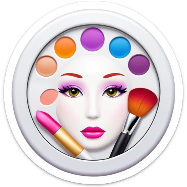 Makeup  sticker