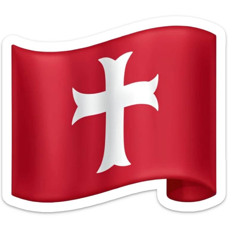 Le drapeau savoyard est de format rectangulaire. Il a un fond rouge légèrement plus foncé que le drapeau de la suisse, et une croix centrée atteignant les bords du drapeau. sticker