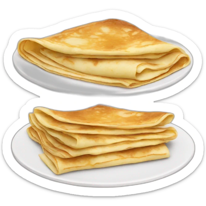 Crêpes sticker