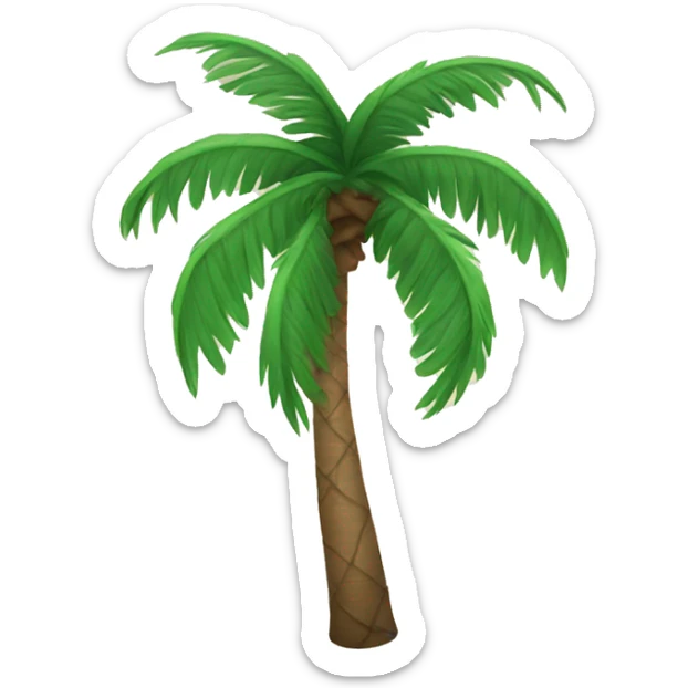 palm tree sticker
