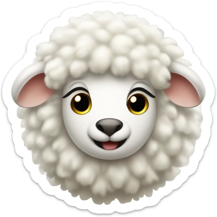 Sheep sticker