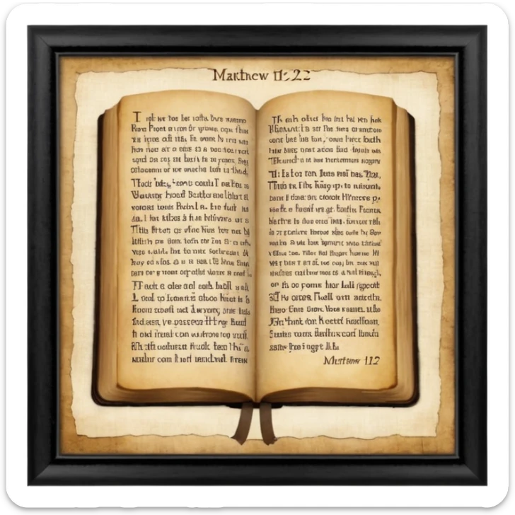 Matthew 12:32 KJV — Whosoever speaketh a word against the Son of man, it shall be forgiven him: but whosoever speaketh against the Holy Ghost, it shall not be forgiven him, neither in this world, neither in the world to come. sticker