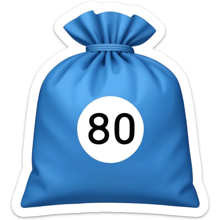 Mark-up x10 The number 800 should be crossed out and 8000 written on the label next to the bag sticker