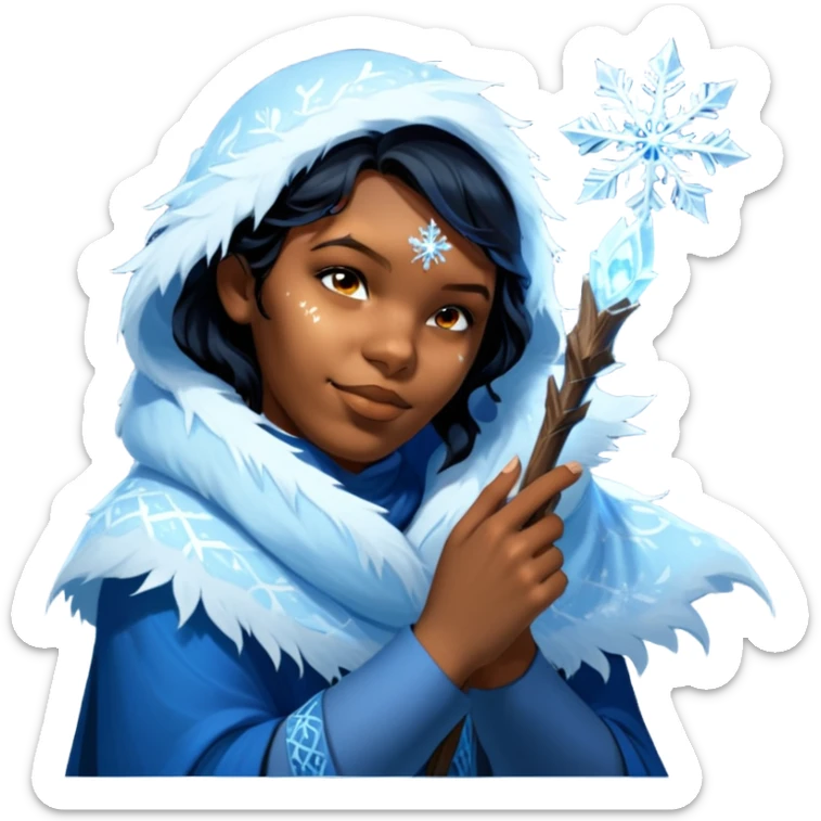 Frost Wizard sticker