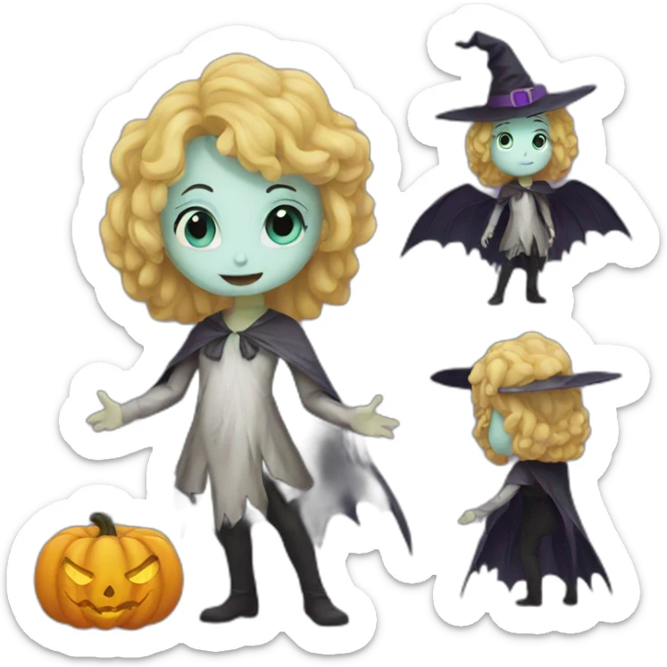 Halloween sticker