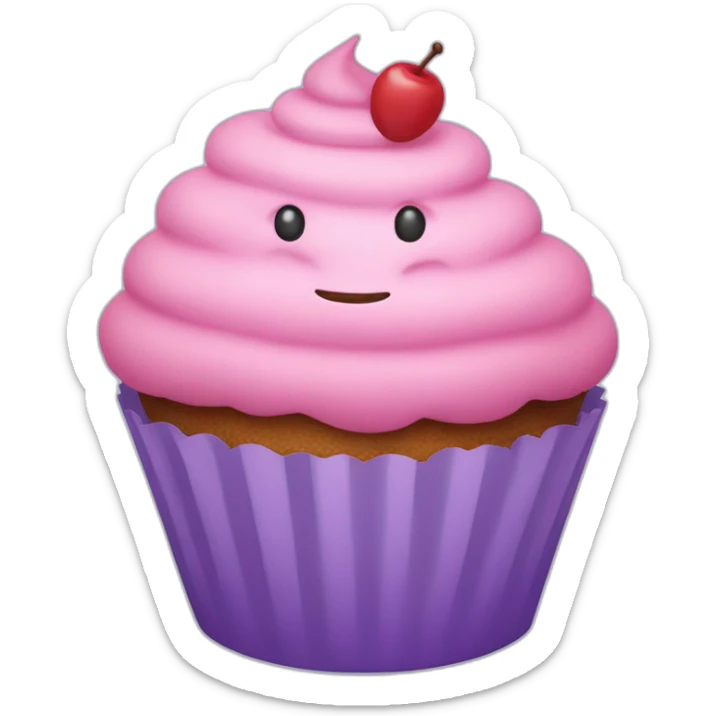 cupcake sticker