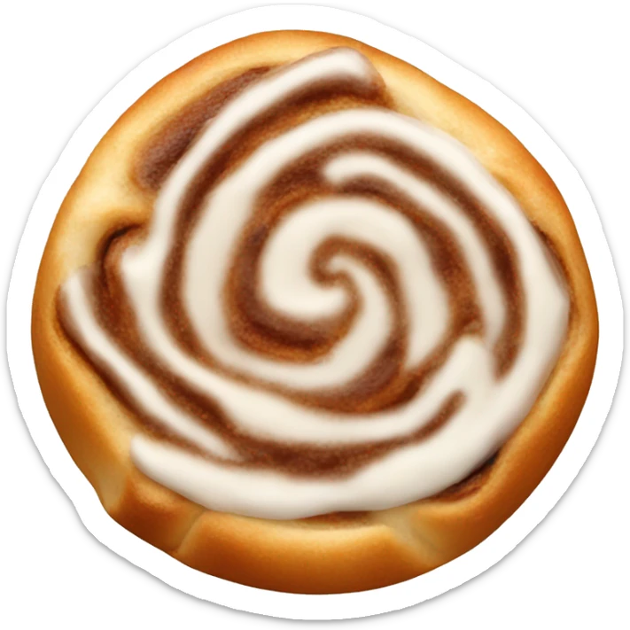 Cinnamon roll sticker