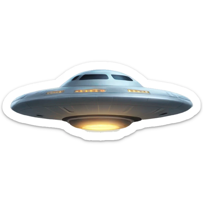 UFO  sticker