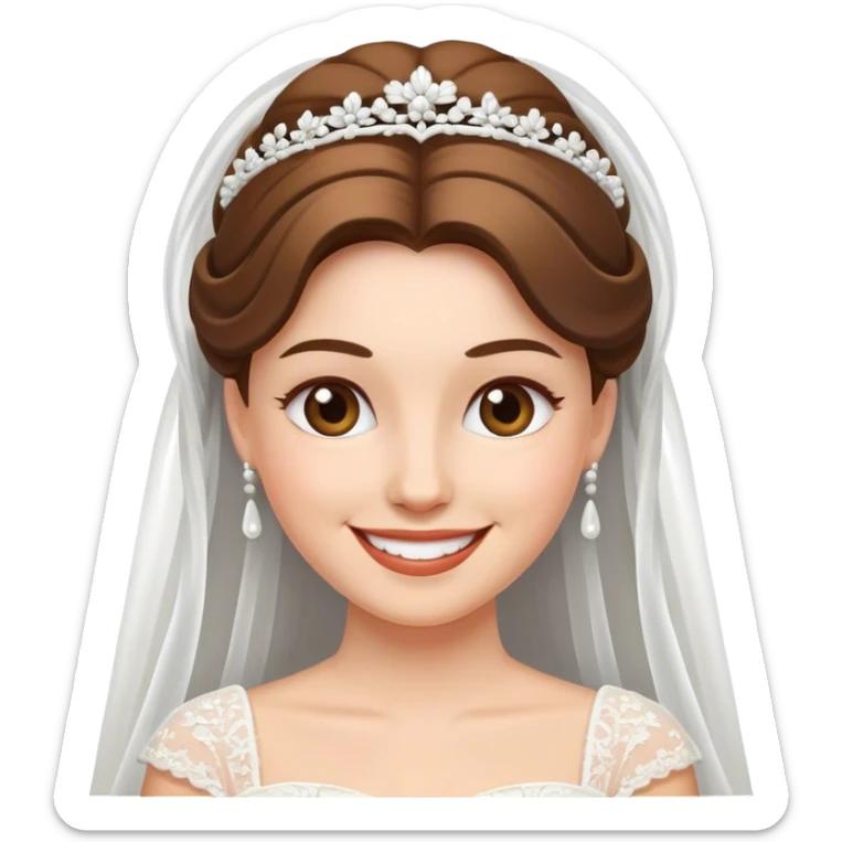 Bride sticker