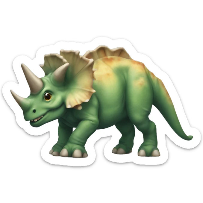 Triceratops sticker