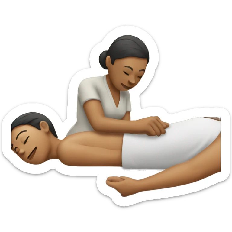 massage sticker